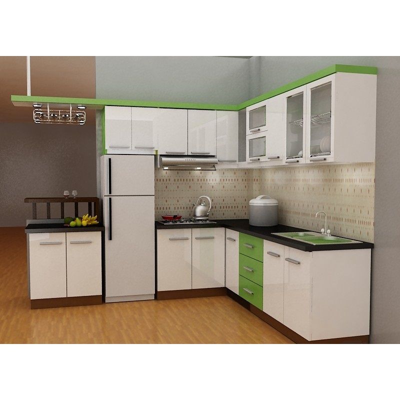 Tủ Bếp MDF Acrylic Sang Trọng
