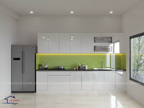 Tủ Bếp MDF Chống Ẩm Hiện Đại