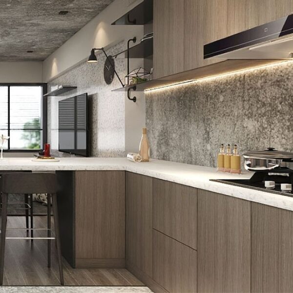 Tủ Bếp Gỗ An Cường Tự Bếp Đẹp