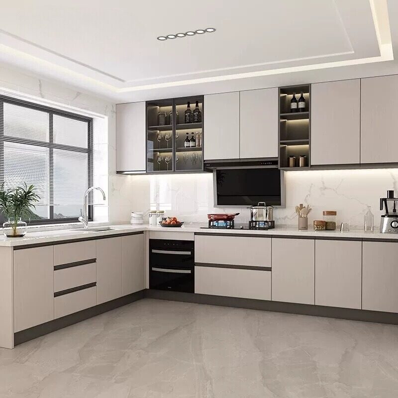 Tủ bếp MDF hiện đại