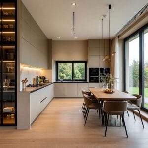 Bếp gia đình hiện đại