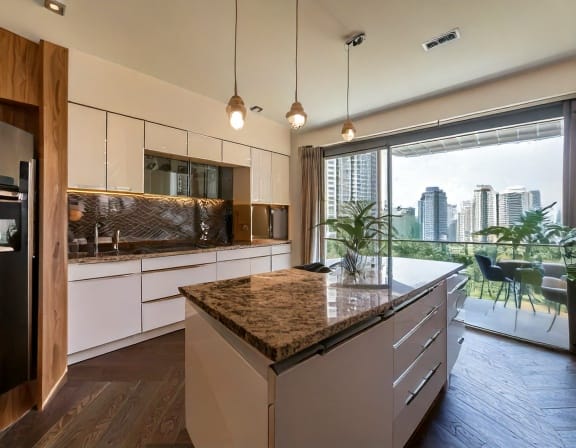 Đóng tủ bếp tphcm