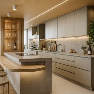 Không gian bếp đẹp