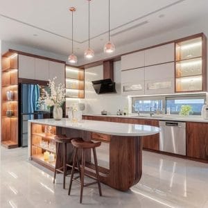 Không gian bếp đẹp