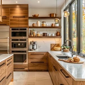 Nội thất bếp gỗ