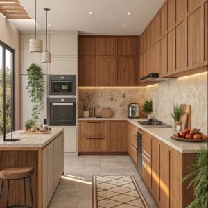 Nội thất bếp gỗ