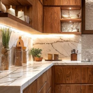 Nội thất bếp gỗ