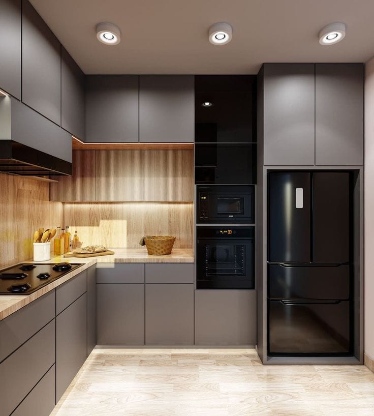 Thi công tủ bếp