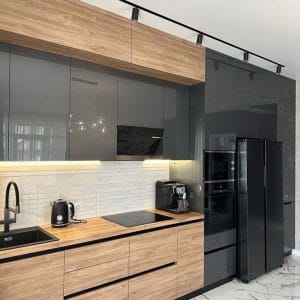 Thi công tủ bếp