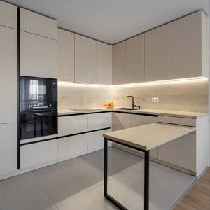 Thi công tủ bếp