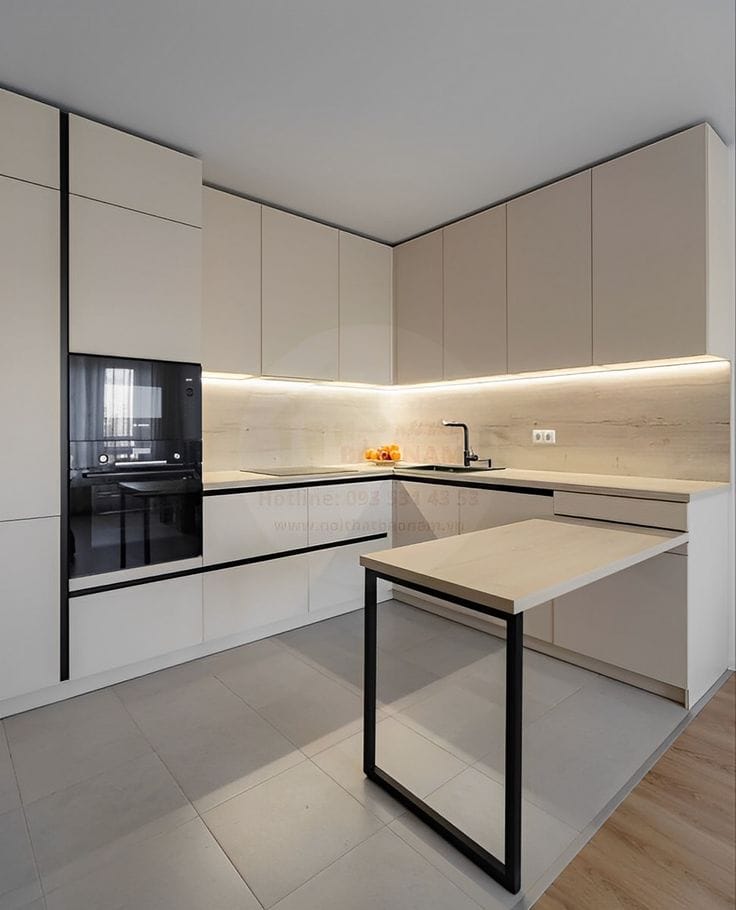 Thi công tủ bếp