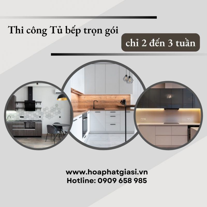 Tủ Bếp Chung Cư Thi Công Trọn Gói 10 Lắp đặt tủ bếp hoàn thiện