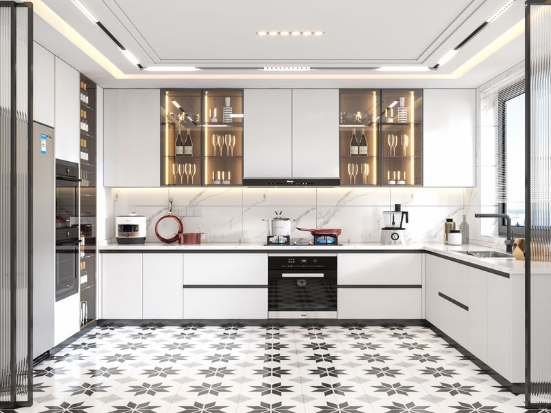 Tủ Bếp MDF Đẹp, Tiện Nghi