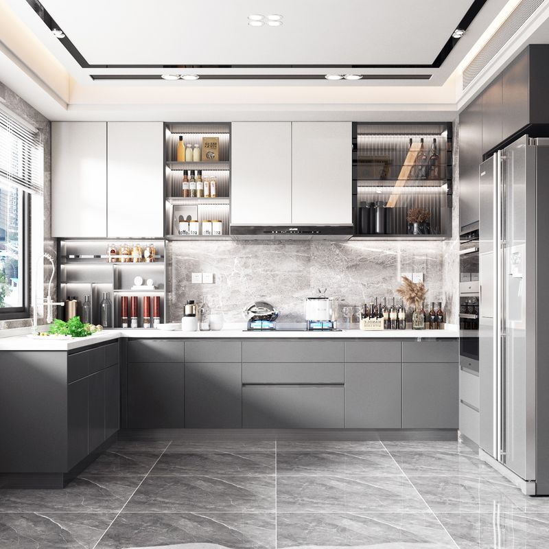 Tủ Bếp Chung Cư Thi Công Trọn Gói 6 Tủ bếp đẹp hiện đại