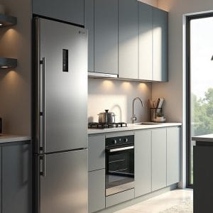 Tủ bếp cho nhà nhỏ