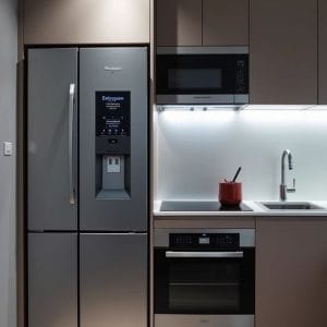 Tủ bếp cho nhà nhỏ