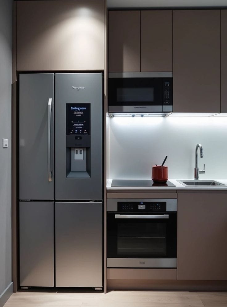 Tủ bếp cho nhà nhỏ