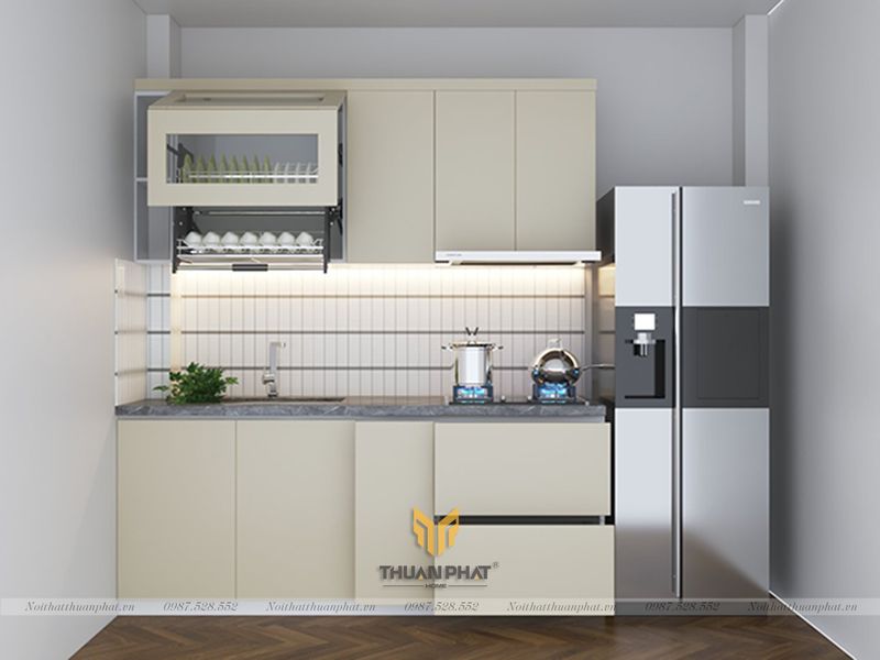 Tủ bếp mini cho phòng trọ