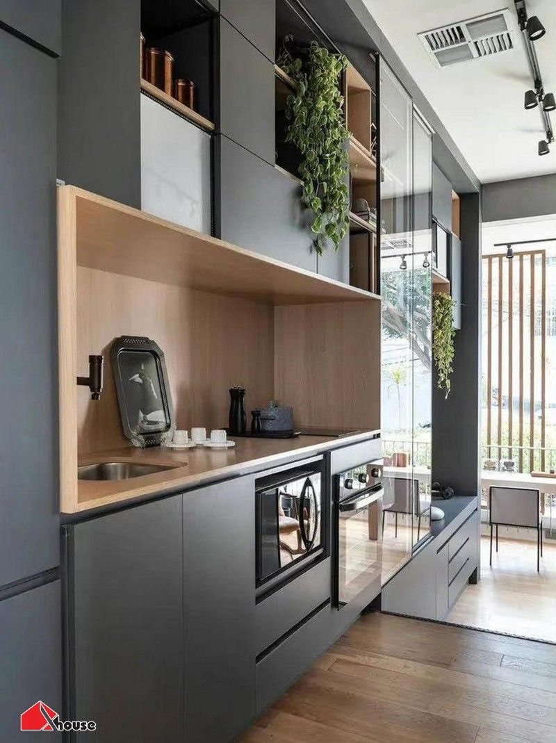 Xưởng Sản Xuất Tủ Bếp Chung Cư 6 Tủ bếp chung cư