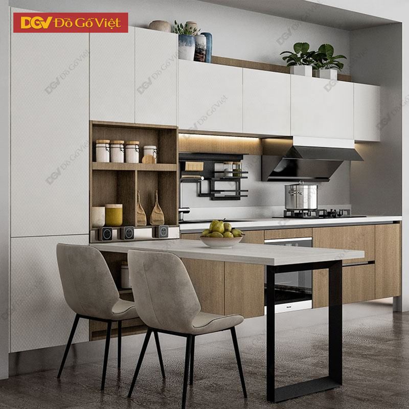 Tủ bếp dành cho căn hộ chung cư cao cấp