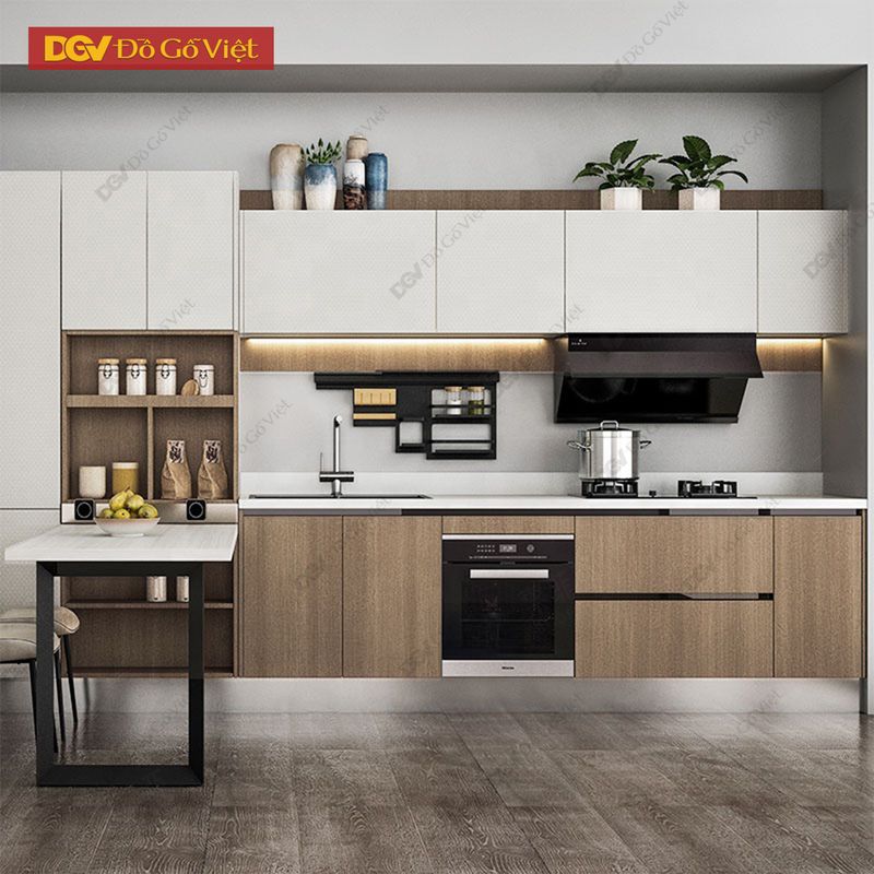 Mẫu Tủ Bếp Chung Cư Cao Cấp 6 Tủ bếp dành cho căn hộ chung cư cao cấp đẹp