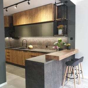 Tủ bếp đẹp cho căn hộ nhỏ