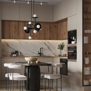 Tủ bếp đẹp cho gia đình