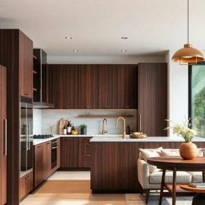 Tủ bếp gia đình