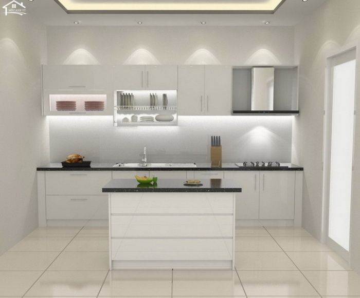 Tủ bếp laminate cao cấp