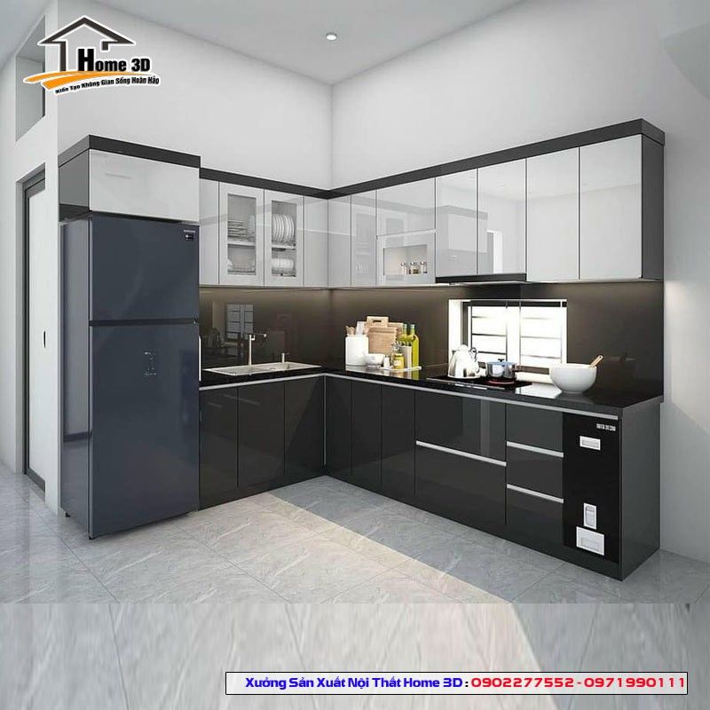 Tủ bếp chữ U