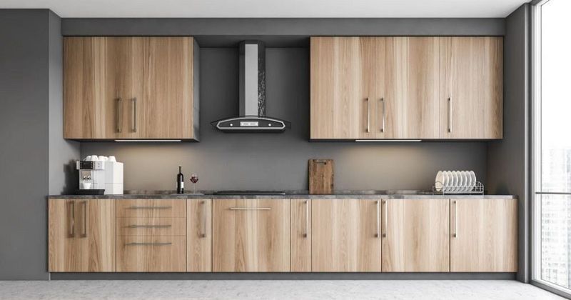 Tủ bếp gỗ MDF công nghiệp