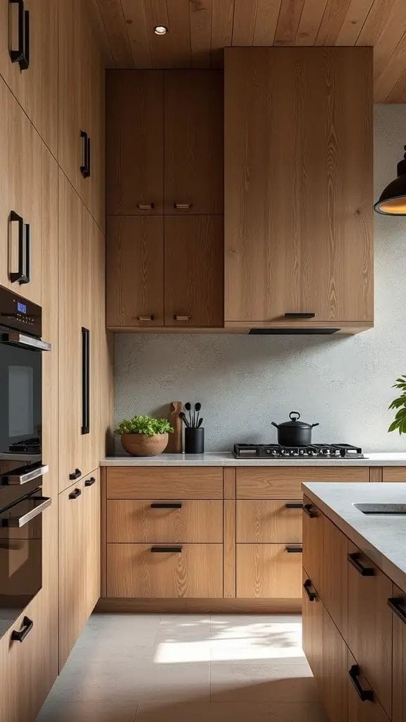 Tủ bếp gỗ đặt theo yêu cầu