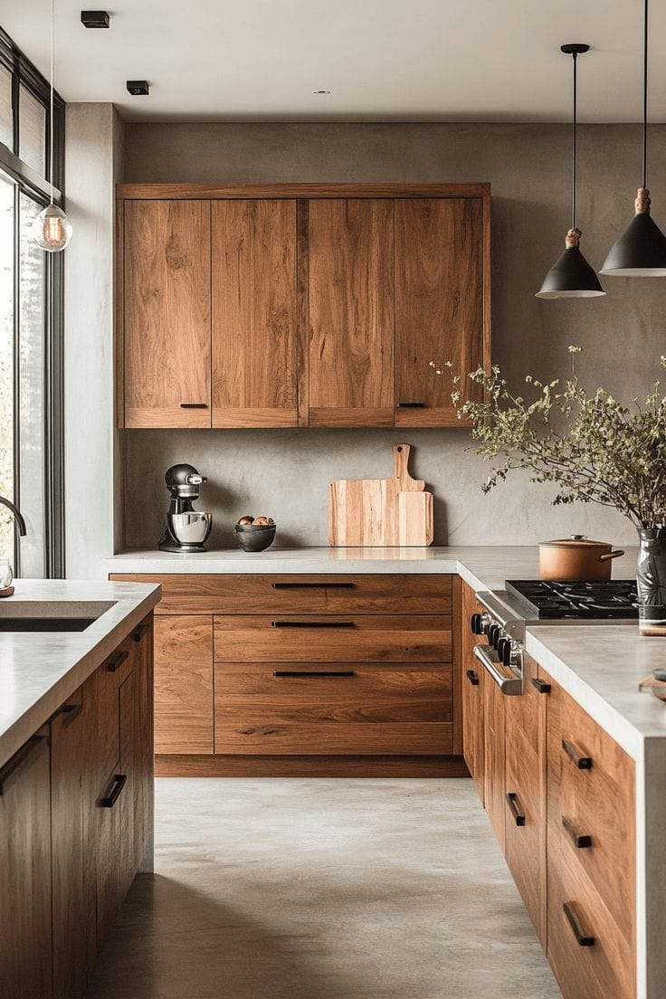 Tủ bếp gỗ đặt theo yêu cầu