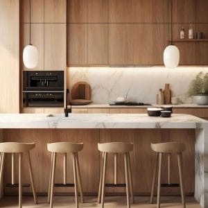 Tủ bếp gỗ giá tốt