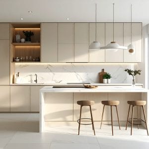 Tủ bếp hiện đại cho chung cư