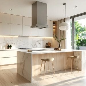 Tủ bếp hiện đại cho chung cư