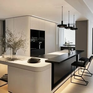 Tủ bếp hiện đại tiện nghi