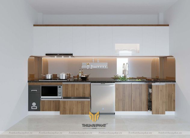Tủ bếp laminate cao cấp