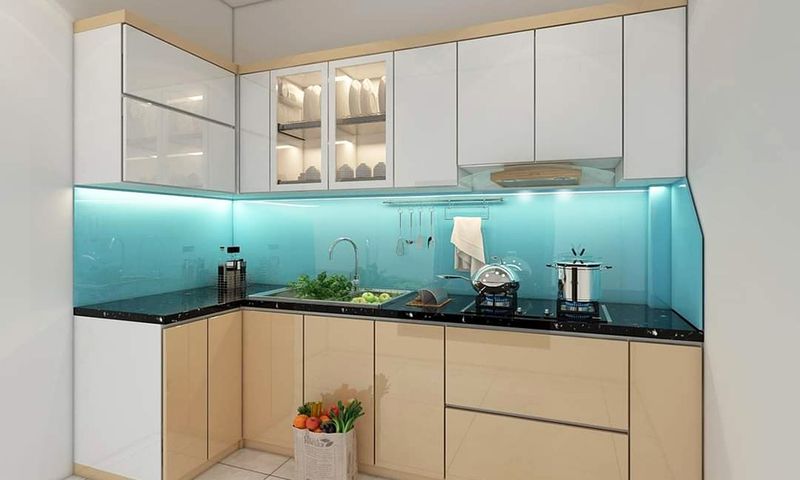 Tủ bếp MDF Thái Lan