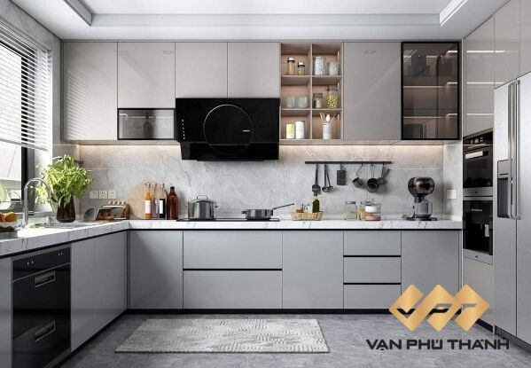 Tủ bếp MDF lõi xanh chống ẩm