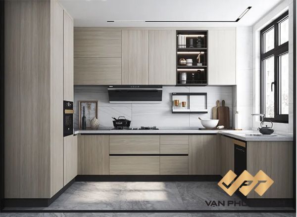Tủ bếp MDF lõi xanh chống ẩm