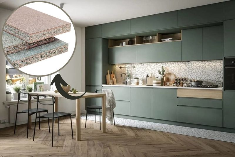Tủ bếp laminate đẹp