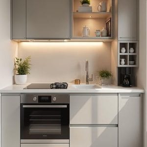 Tủ bếp nhỏ gọn