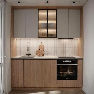 Tủ bếp nhỏ gọn