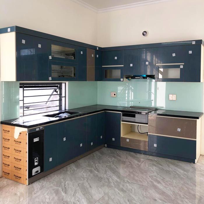 Tủ bếp nhựa acrylic cao cấp