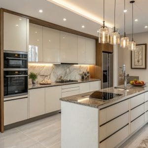 Tủ bếp sang trọng