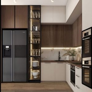 Tủ bếp sang trọng