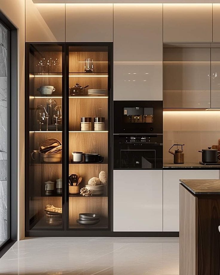 Tủ bếp sang trọng
