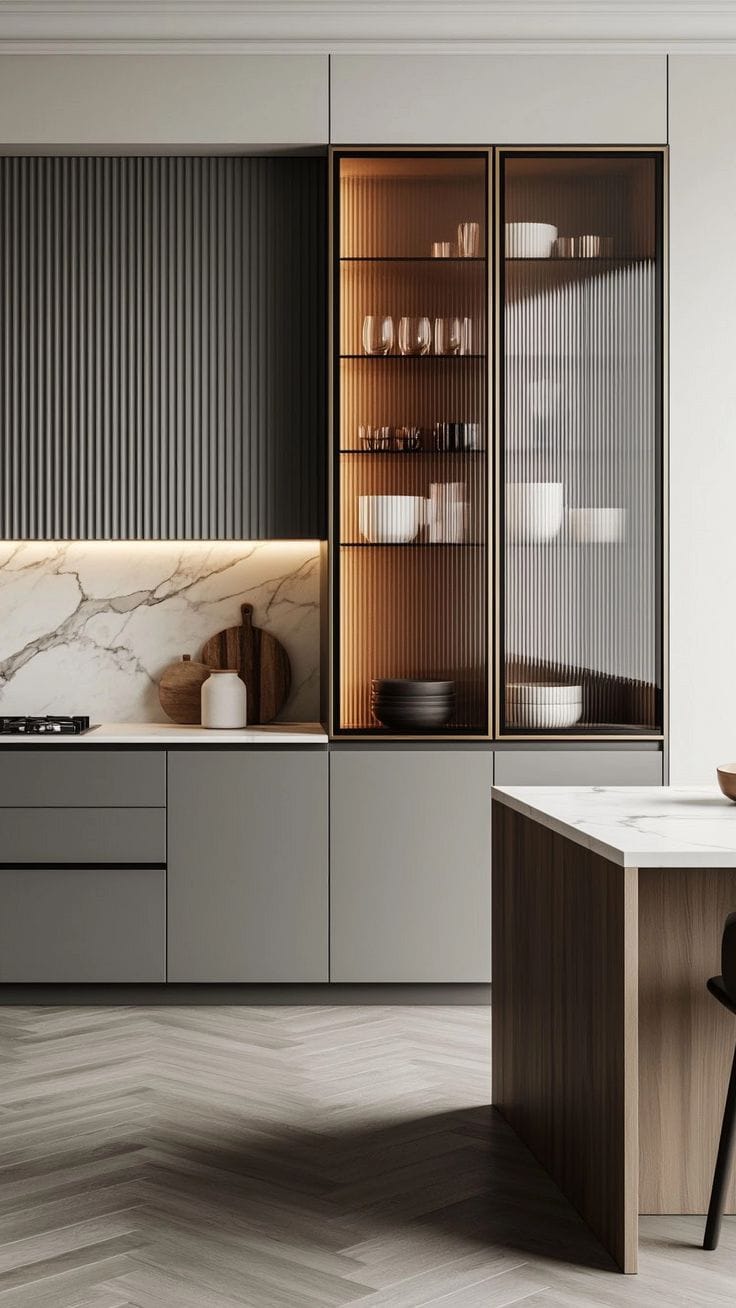 Tủ bếp sang trọng