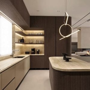 Tủ bếp thiết kế đẹp